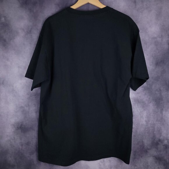 Vintage 00s Y2K Chase Authentics Ryan Newman Nascar Racing faded black shirt - Picture 4 of 5